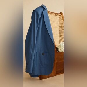 Universal Standard coastal linen blazer M/18-20